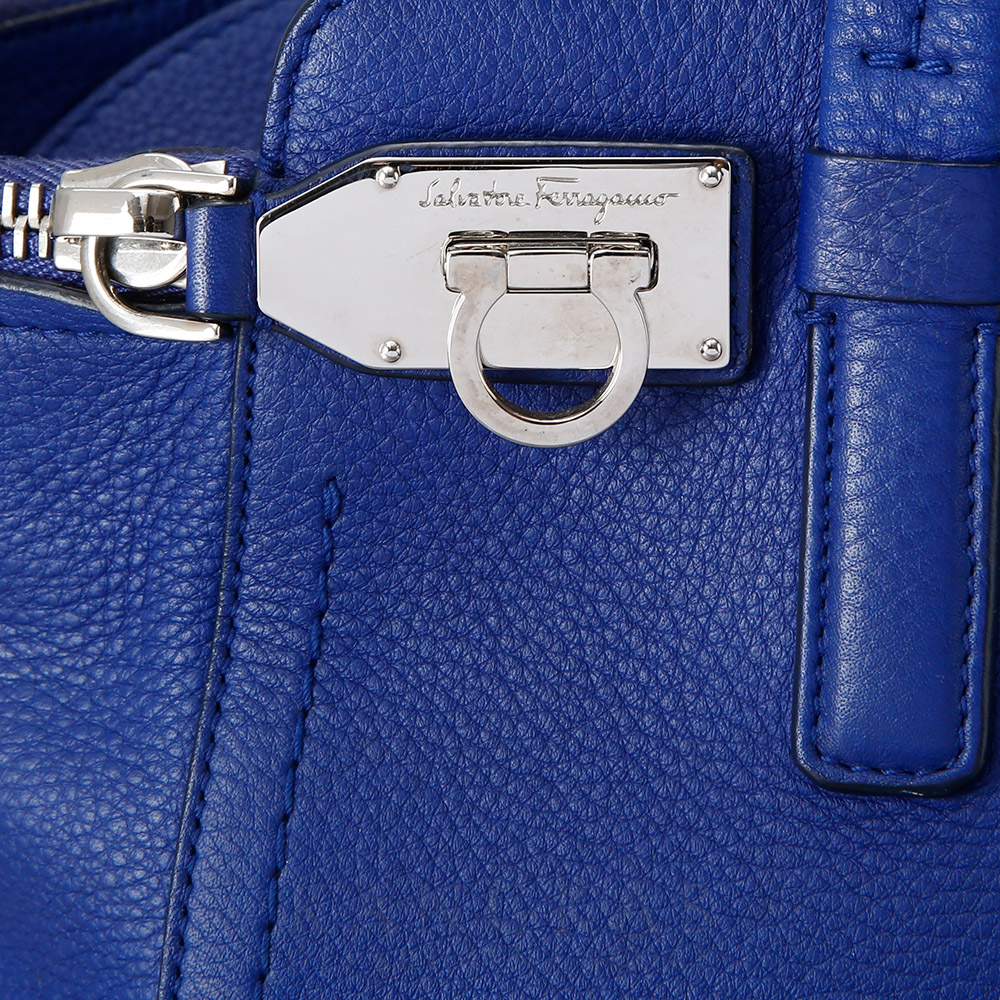 FERRAGAMO(USED)페레가모 간치니 지퍼 토트백